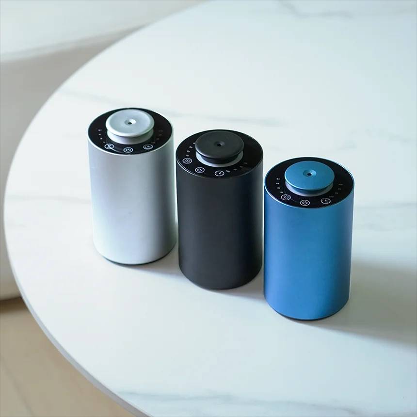CNUS CAR ALU Automatic Car air Freshener Aluminum Scent Diffuser Car Scent Diffuser Fragrance Machine