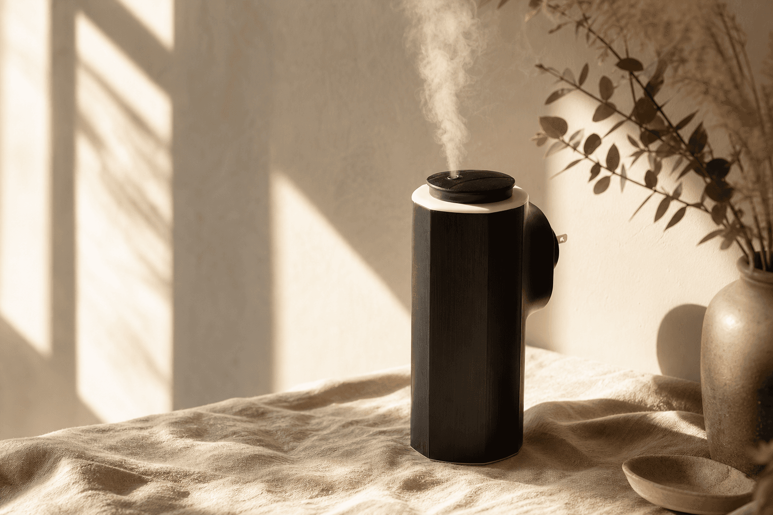 CNUS premium scent diffuser in editorial light