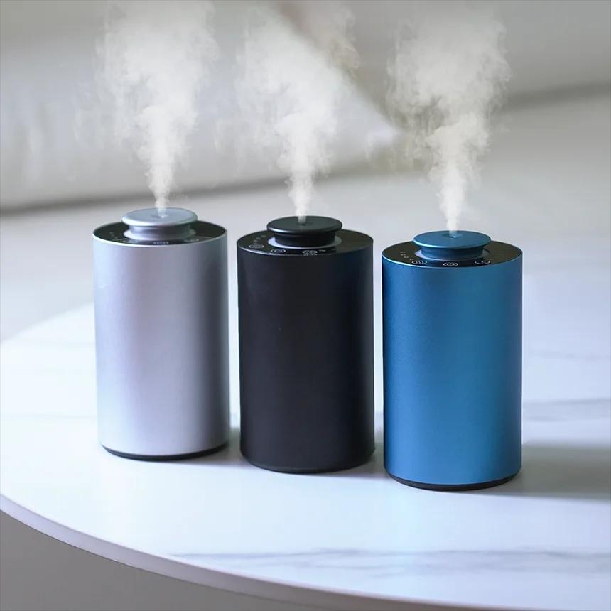 CNUS CAR ALU Car Aromatherapy Machine Aluminum Luxury Scent Diffuser 10ml Car Air Freshener Fragrance Oil Diffuser